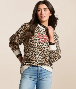 Goodie Two Sleeves Makin' Cowboys Cry Pullover Cheetah Best