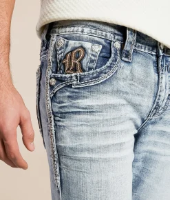 Rock Revival Malachi Slim Straight Stretch Jean Malachi SJ202 Sale