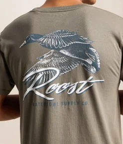 Roost Waterfowl Mallard Drift T-Shirt Tumbleweed Outlet
