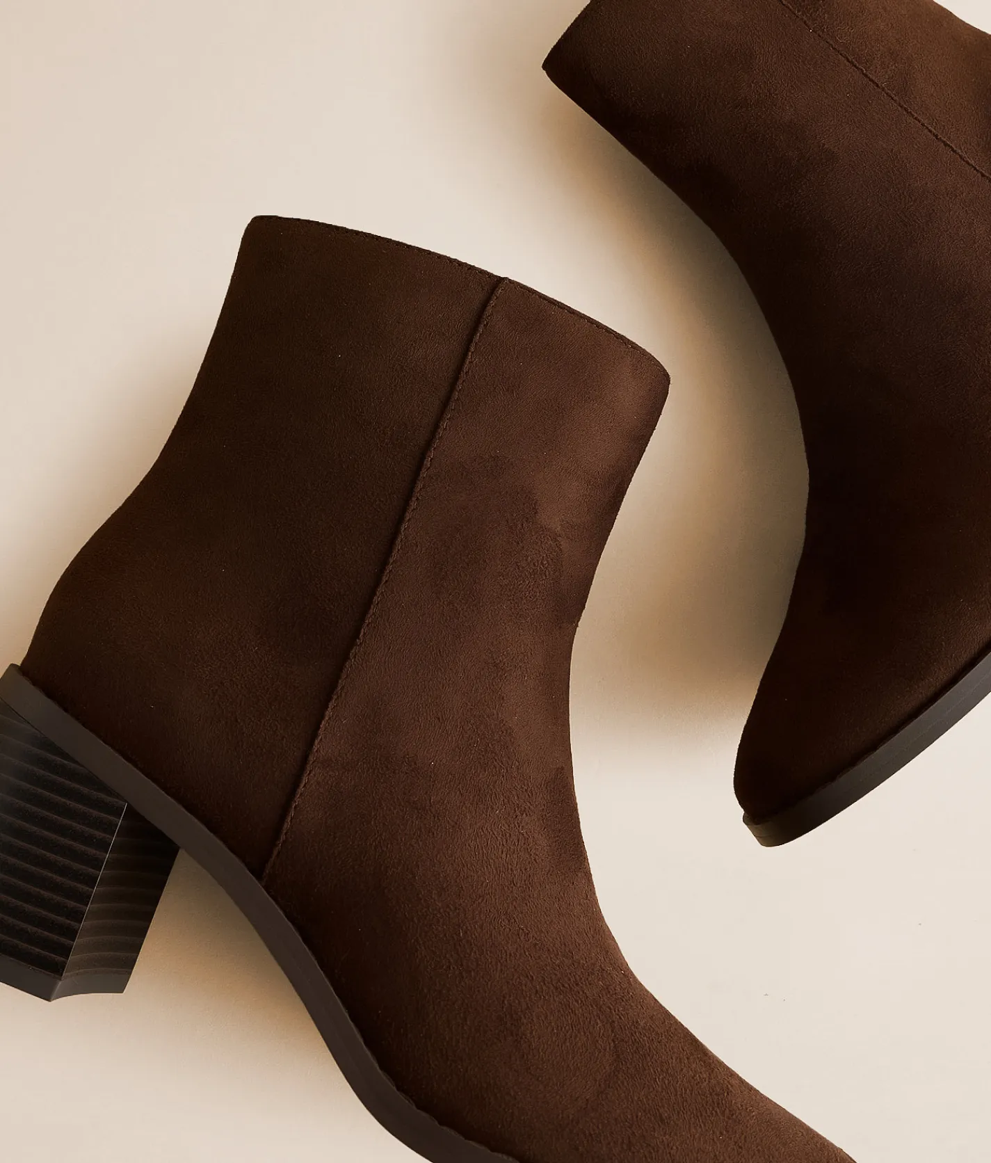 Mia Maniza Heeled Ankle Boot Chocolate Clearance