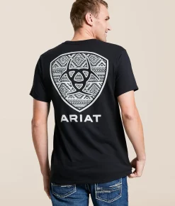 Tops|Graphic T-Shirts | Ariat Manta Shield T-Shirt Black