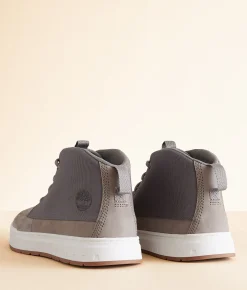 Timberland® Maple Grove Leather Sneaker Medium Grey Nubuck