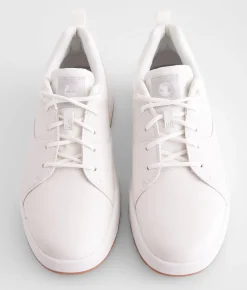 Timberland® Maple Grove Sneaker White Full-Grain Clearance