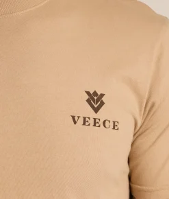 Veece Map Marker T-Shirt Khaki Outlet