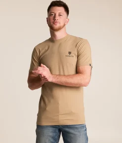 Veece Map Marker T-Shirt Khaki Outlet