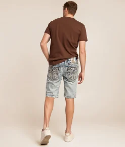 Rock Revival Marcelo Stretch Short Marcelo H206 New