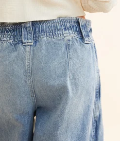 Free People Margo Wide Barrel Jean Bergamot New