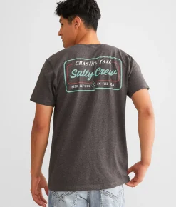 Graphic T-Shirts | Salty Crew Marina T-Shirt Khaki Heather