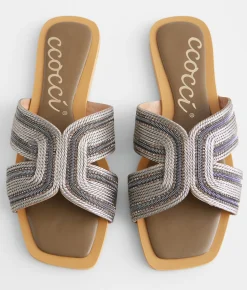 CCOCCI Marisa Sandal Pewter Hot