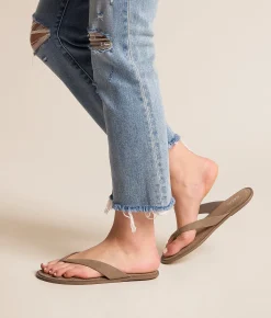 Shoes | Mia Maritzza Flip Flop Taupe