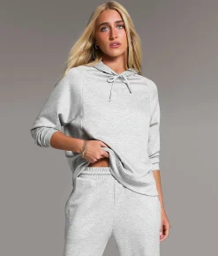 Tops|Activewear | BKE Marled Hoodie Heather Grey
