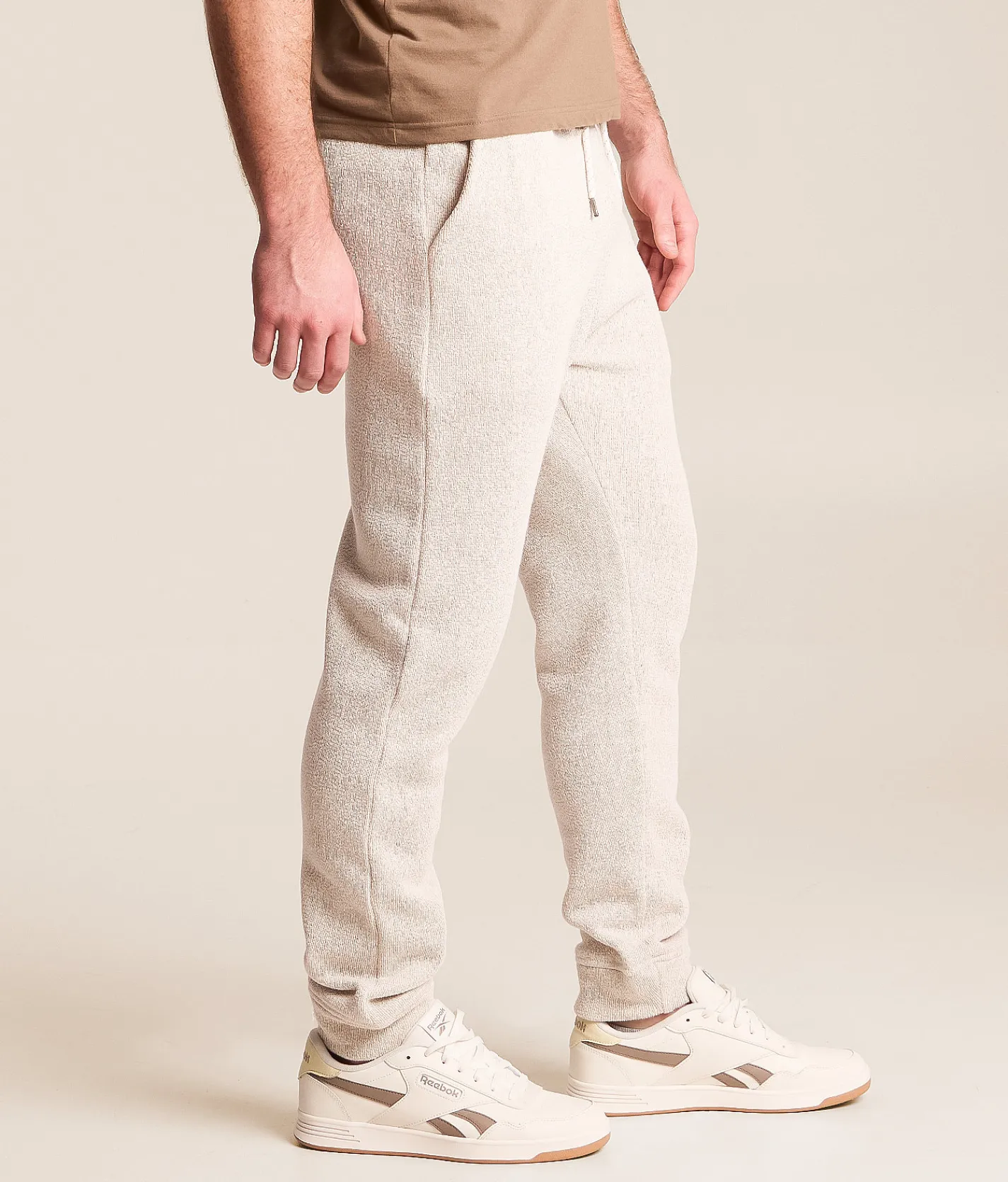 Bottoms | Departwest Marled Jogger Heather Natural