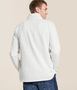 Tops | Departwest Marled Quarter Zip Pullover Oatmeal
