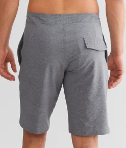 Bottoms|Swimwear | Departwest Marled Stretch Boardshort Black