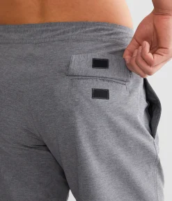 Bottoms|Swimwear | Departwest Marled Stretch Boardshort Black