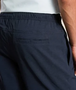 Departwest Marled Stretch Short Navy Outlet