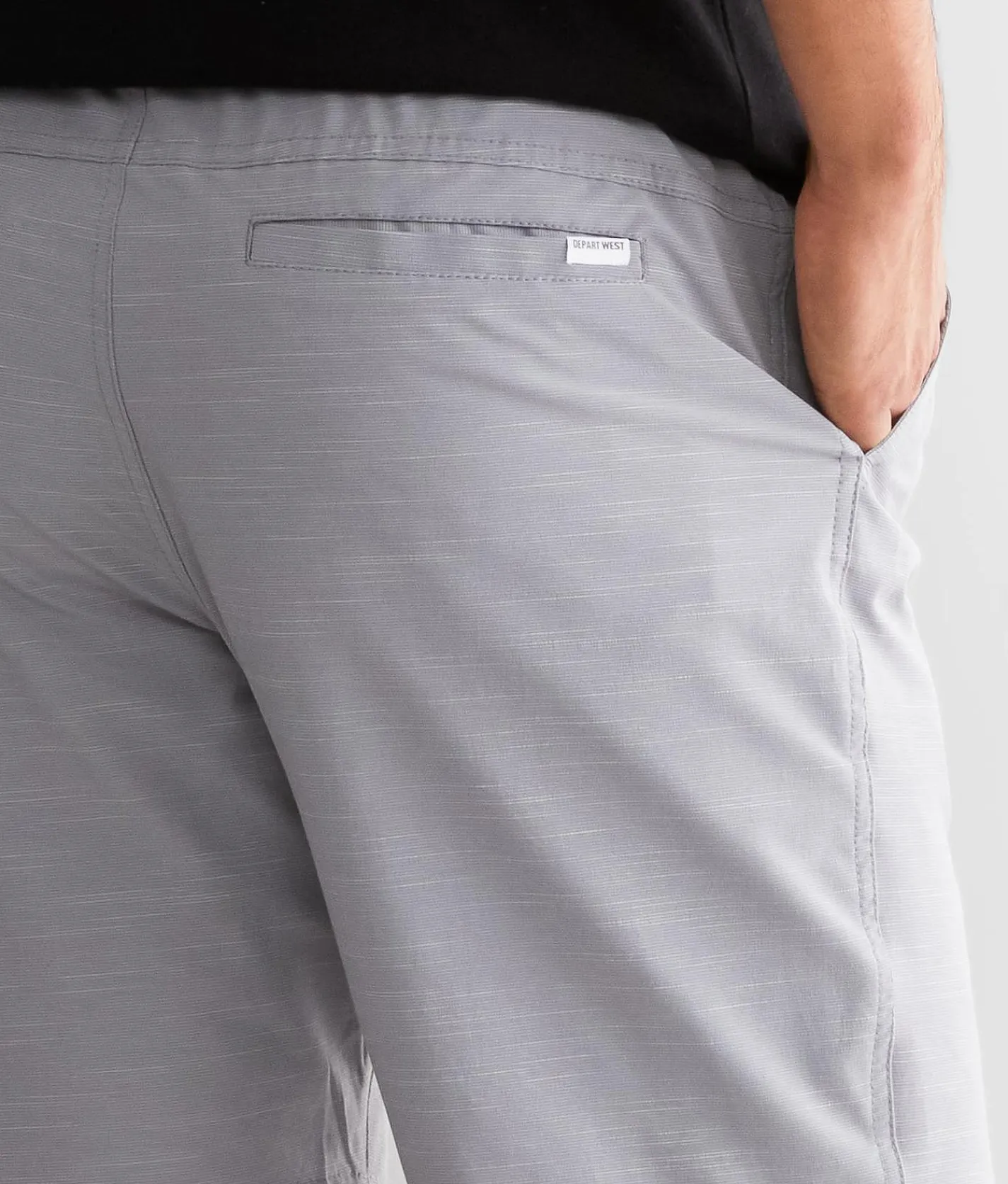 Departwest Marled Stretch Walkshort Chiseled Stone Online