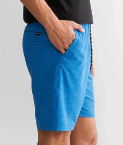 Bottoms|Shorts | Departwest Marled Stretch Walkshort Skydiver