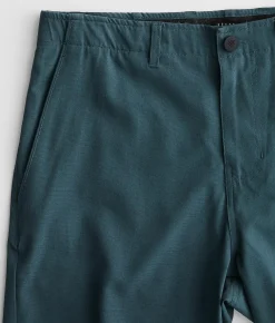 Bottoms|Shorts | Veece Marled Stretch Walkshort Deep Teal