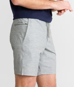 Veece Marled Stretch Walkshort Grey Sale