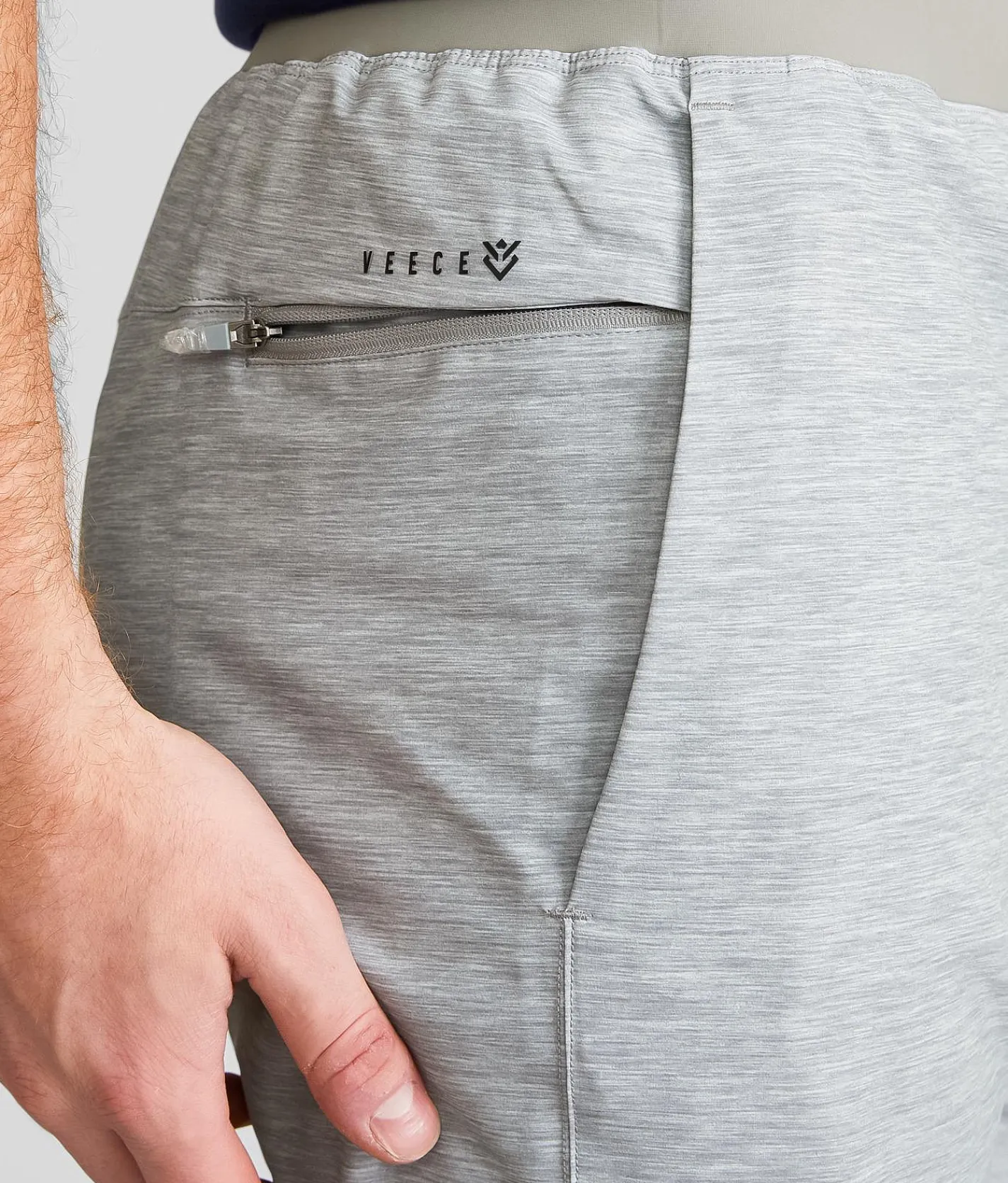 Veece Marled Stretch Walkshort Grey Sale