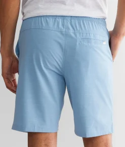 Bottoms|Shorts | Departwest Marled Stretch Walkshort Glacier Lake