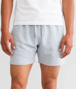 Departwest Marled Stretch Walkshort Light Grey Clearance