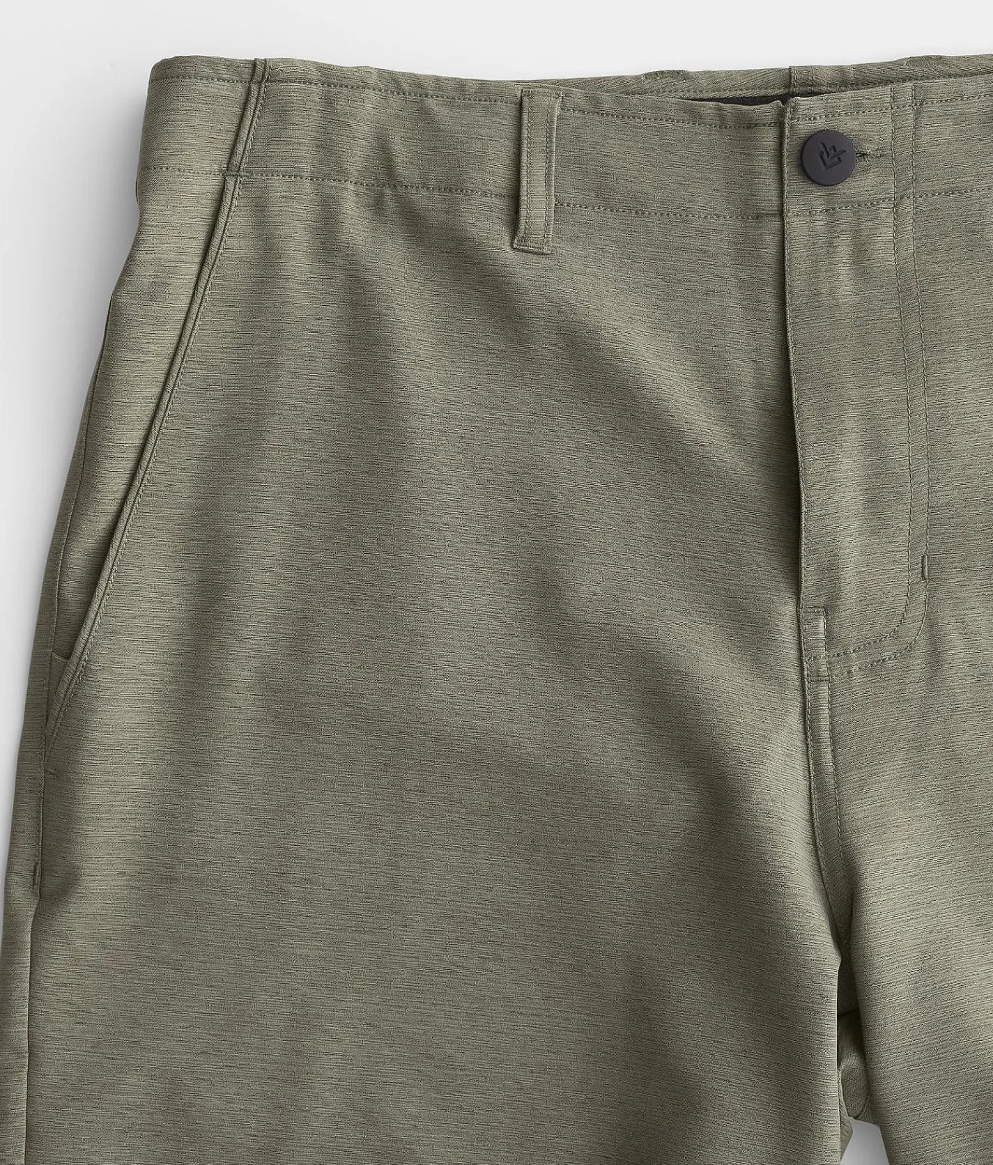 Veece Marled Stretch Walkshort Olive Dark Olive Best