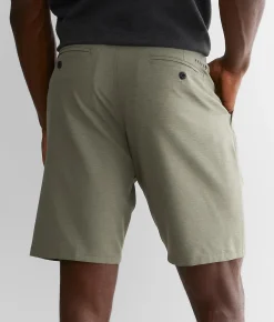 Veece Marled Stretch Walkshort Olive Dark Olive Best