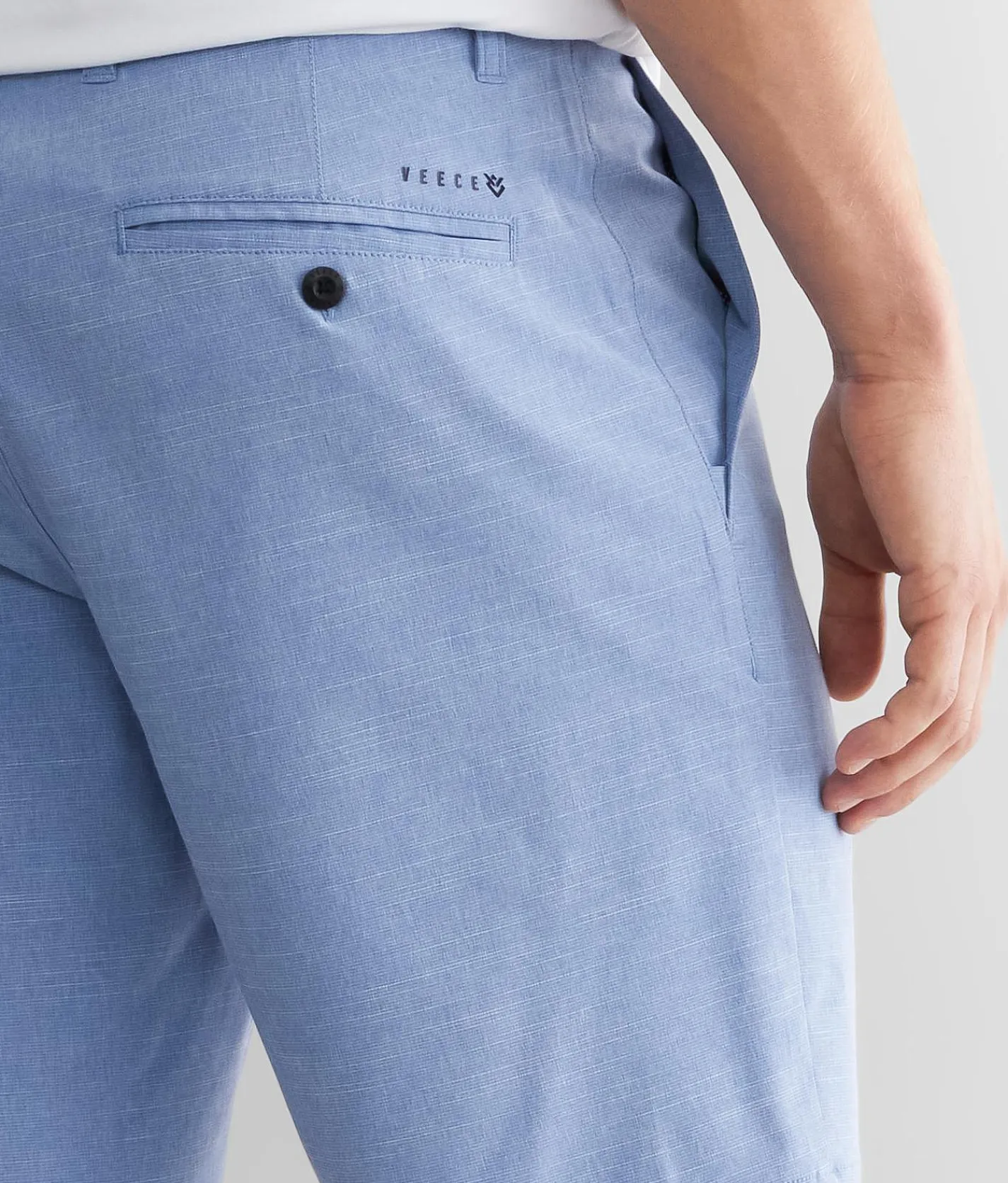Bottoms|Shorts | Veece Marled Stretch Walkshort Navy Heather