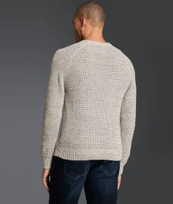 Outpost Makers Marled Sweater Grey Combo Outlet