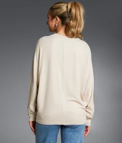 Buckle Black Marled Top Vetiver