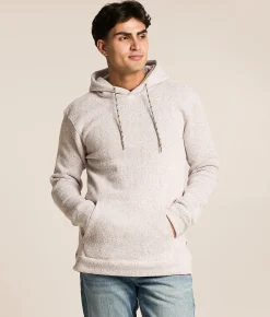 Departwest Marl Hooded Sweatshirt Teak Online