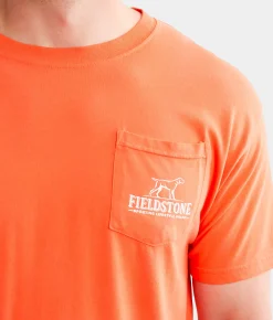 Graphic T-Shirts | Fieldstone Marlin Chaser T-Shirt Watermelon
