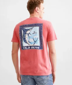 Graphic T-Shirts | Old Row Marlin T-Shirt Crunchberry