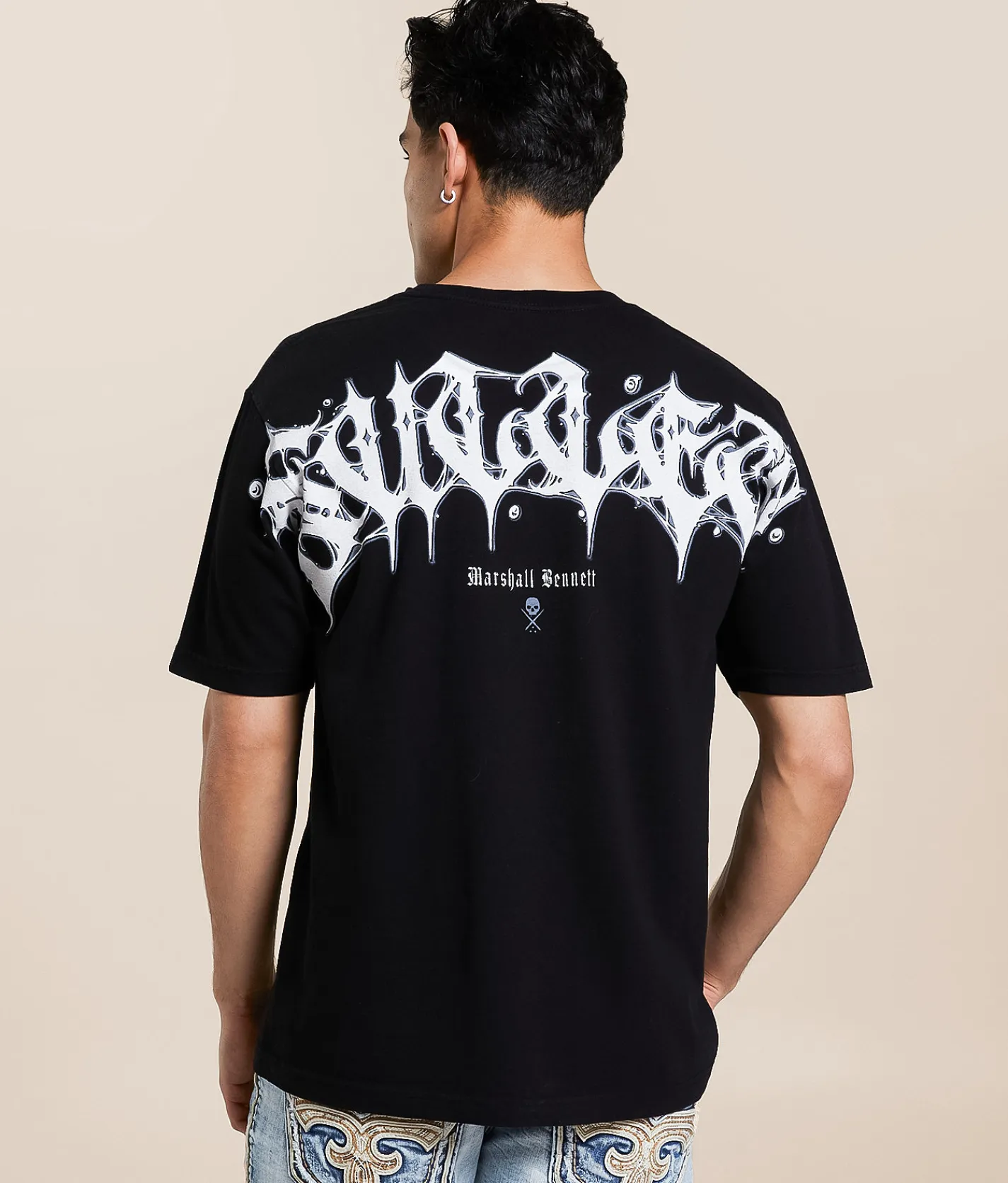 Graphic T-Shirts | Sullen Marshall Bennett T-Shirt Jet Black