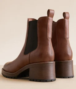 Shoes | Mia Martelli Vintage Lug Ankle Boot Brown