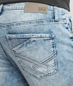 BKE Mason Tapered Stretch Jean Ruby Best