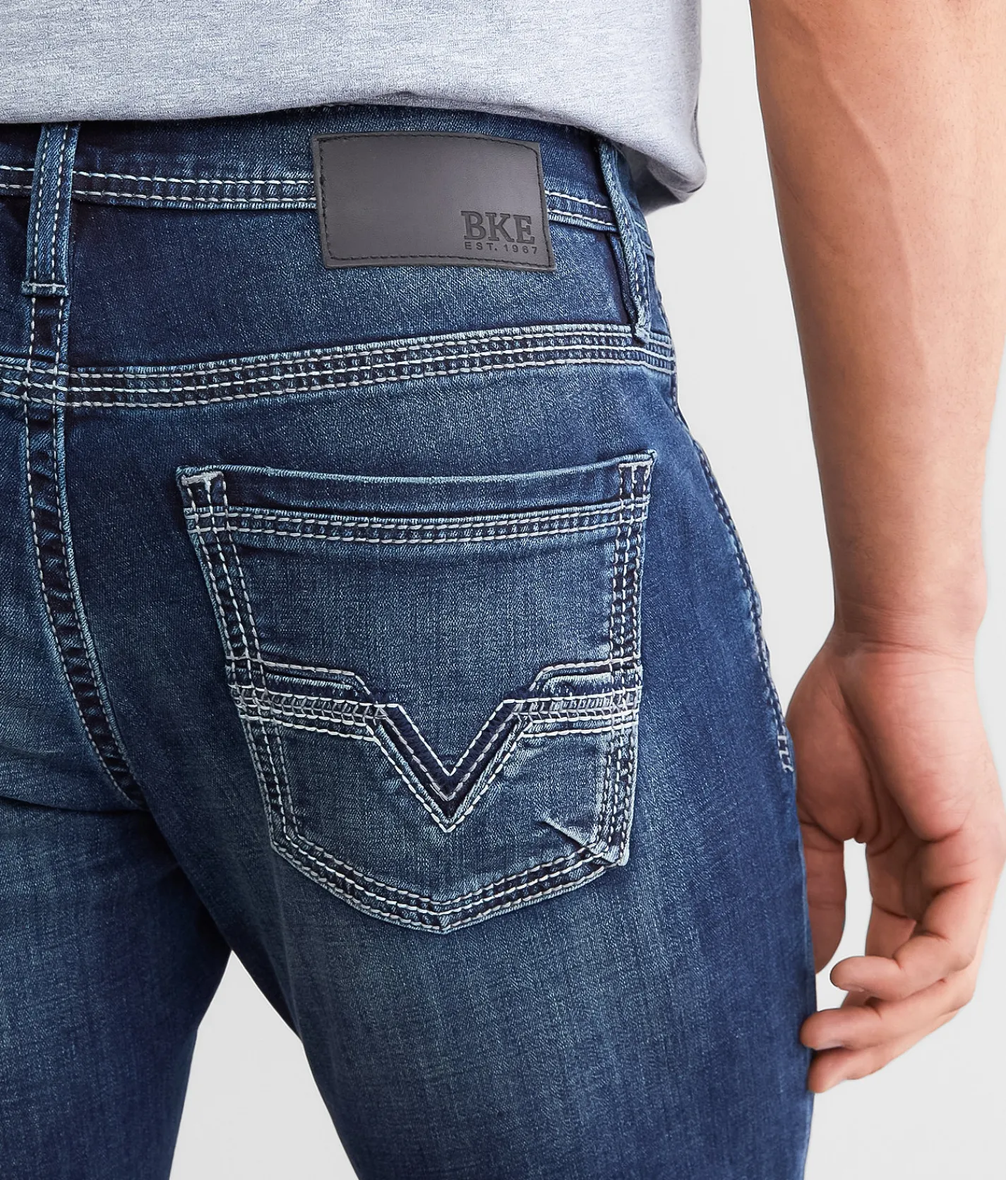 BKE Mason Taper Stretch Jean Kuri New