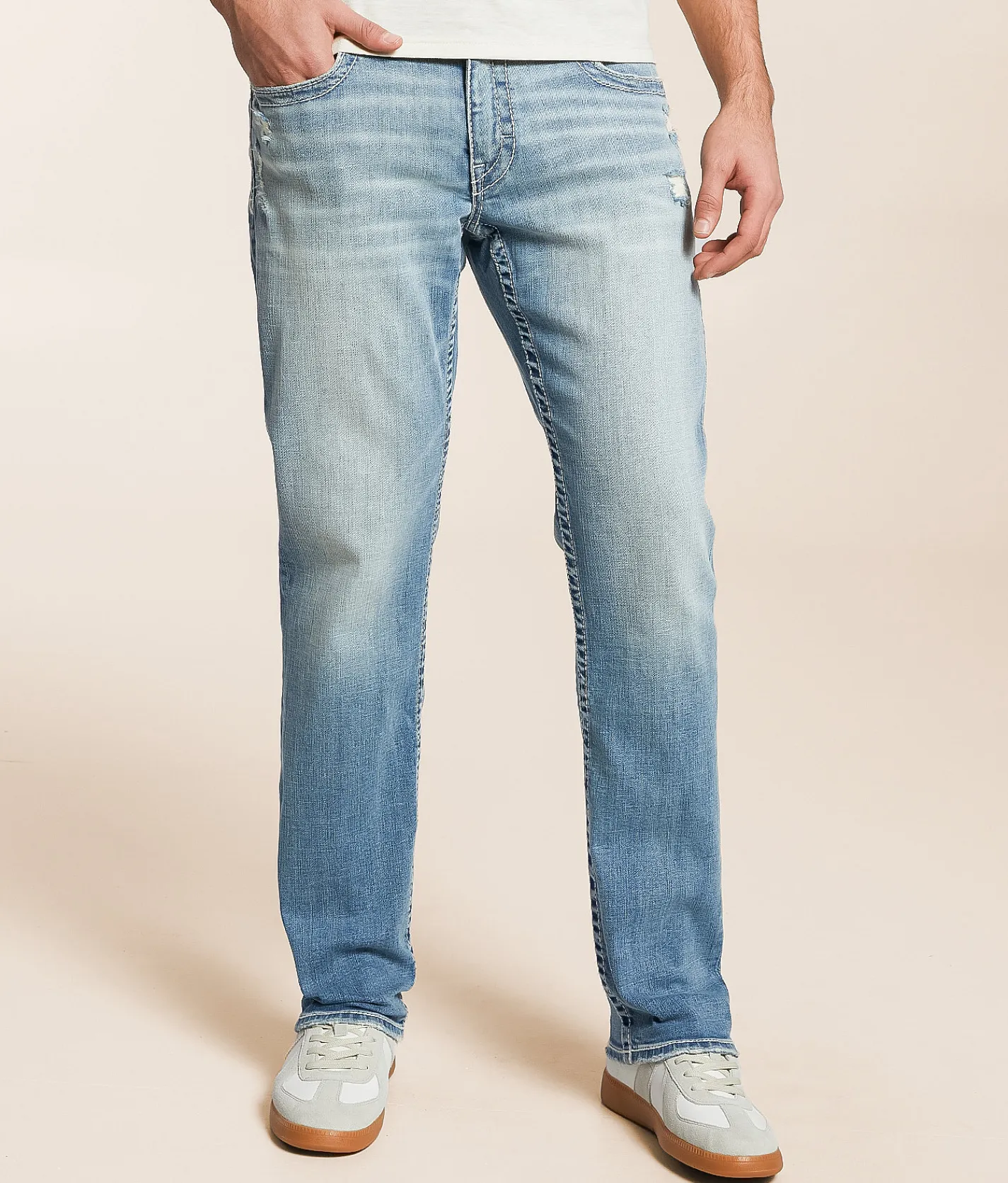 BKE Mason Taper Stretch Jean Gardner 2