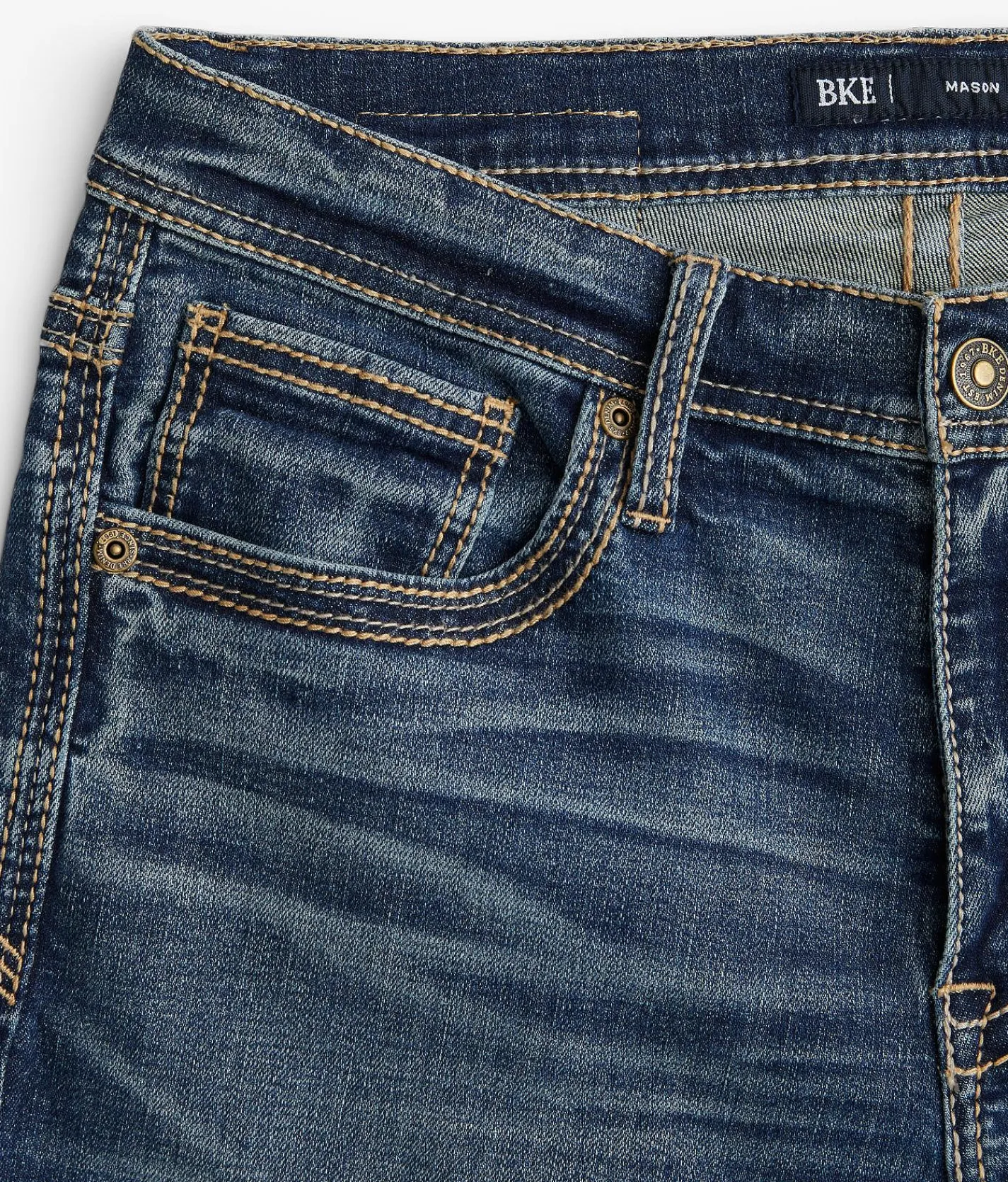 BKE Mason Taper Stretch Jean Ivy