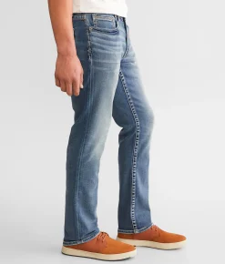 BKE Mason Taper Stretch Jean Preta Hot