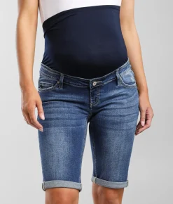 Bottoms|Shorts | KanCan Maternity Bermuda Stretch Short Dark