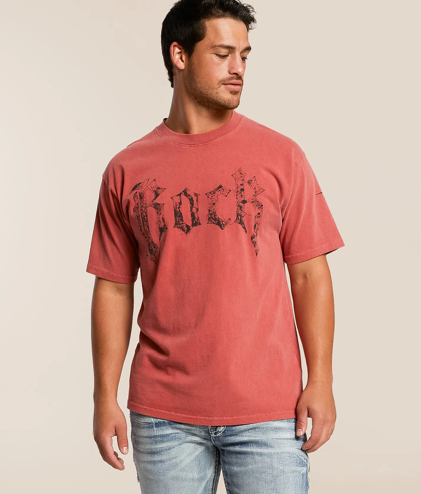 Rock Revival Matteo T-Shirt White New