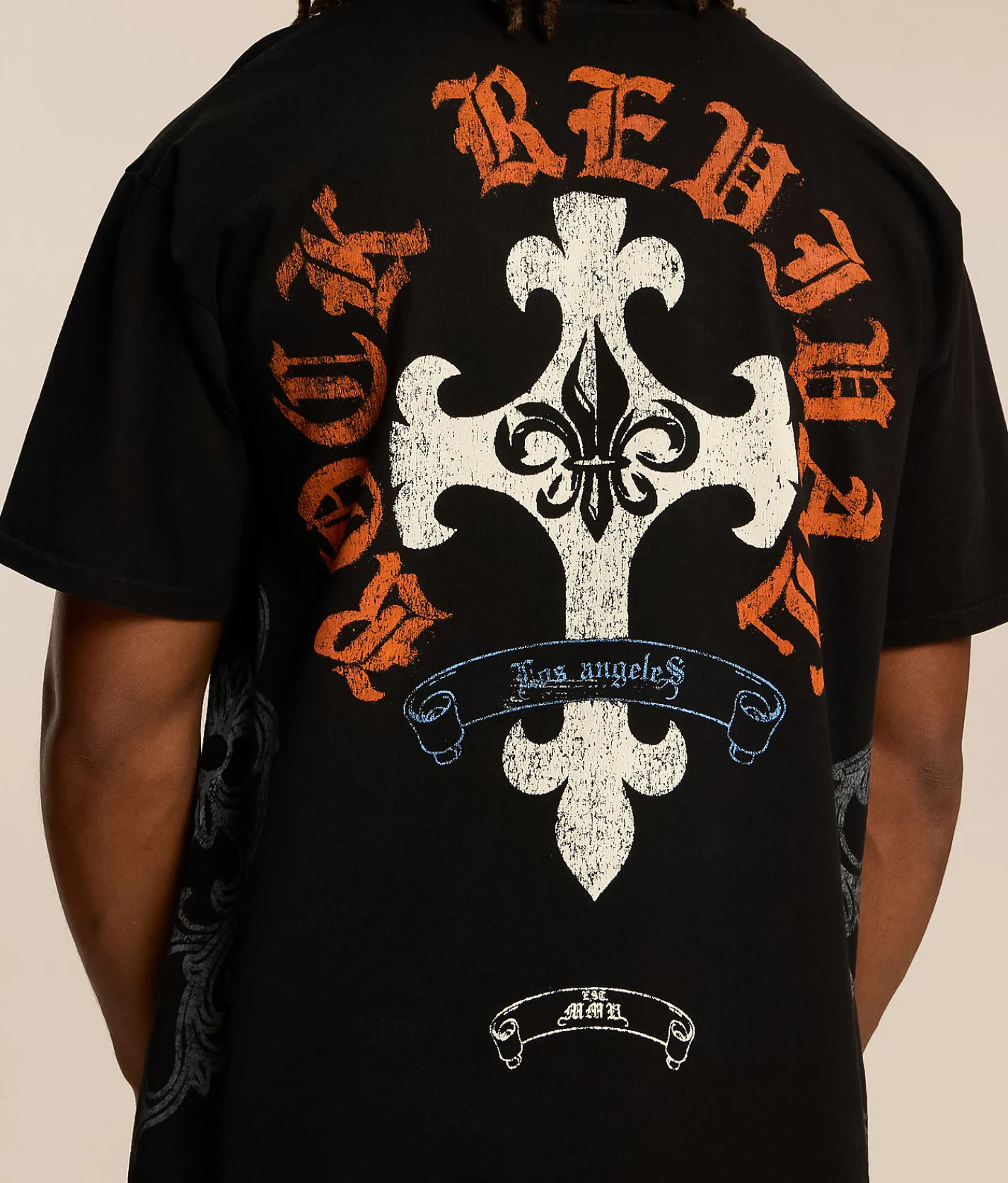 Rock Revival Matthew T-Shirt Black Dust Best