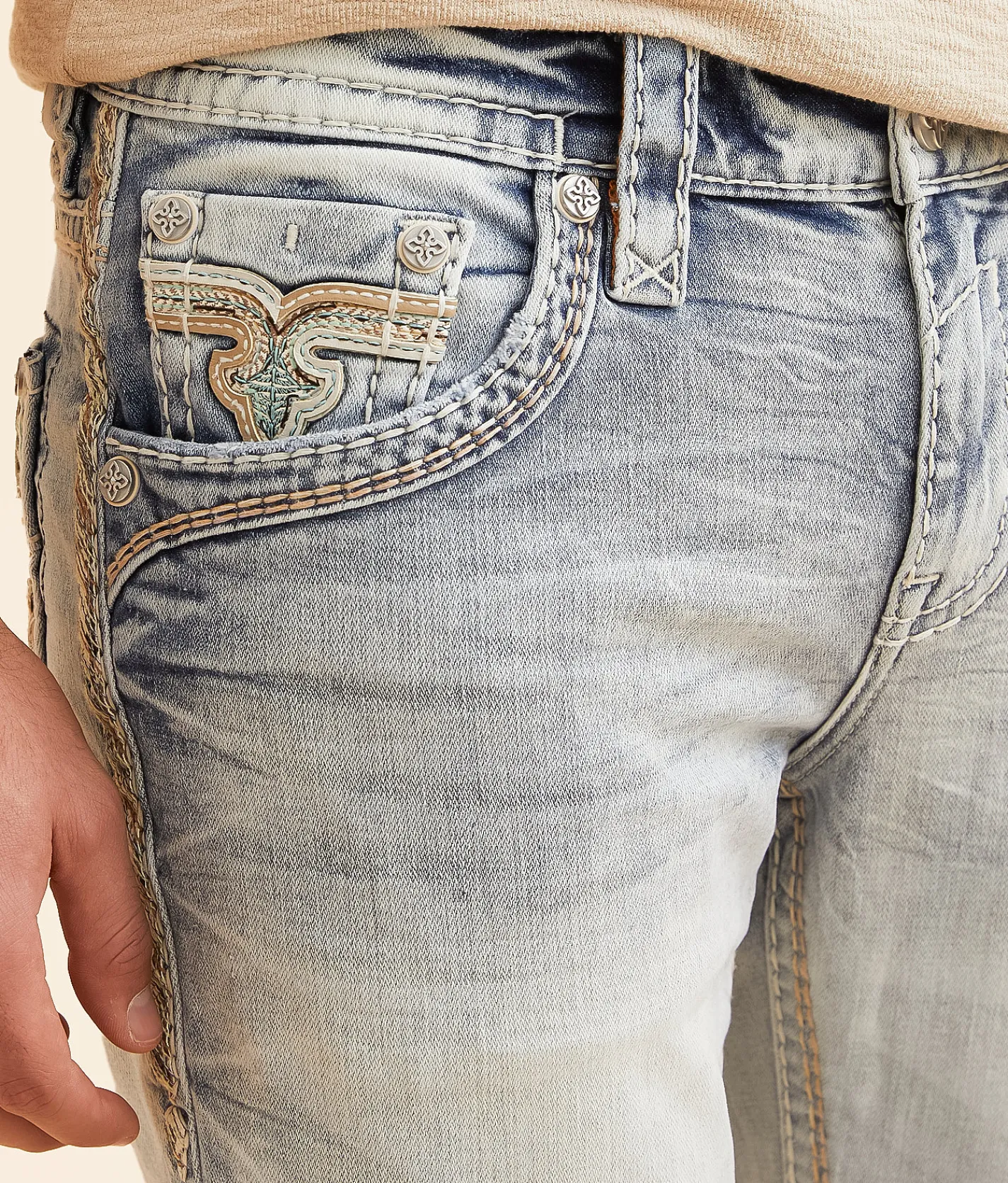 Rock Revival Jeans|Bottoms | Rock Revival Maurice Straight Stretch Jean Maurice J202