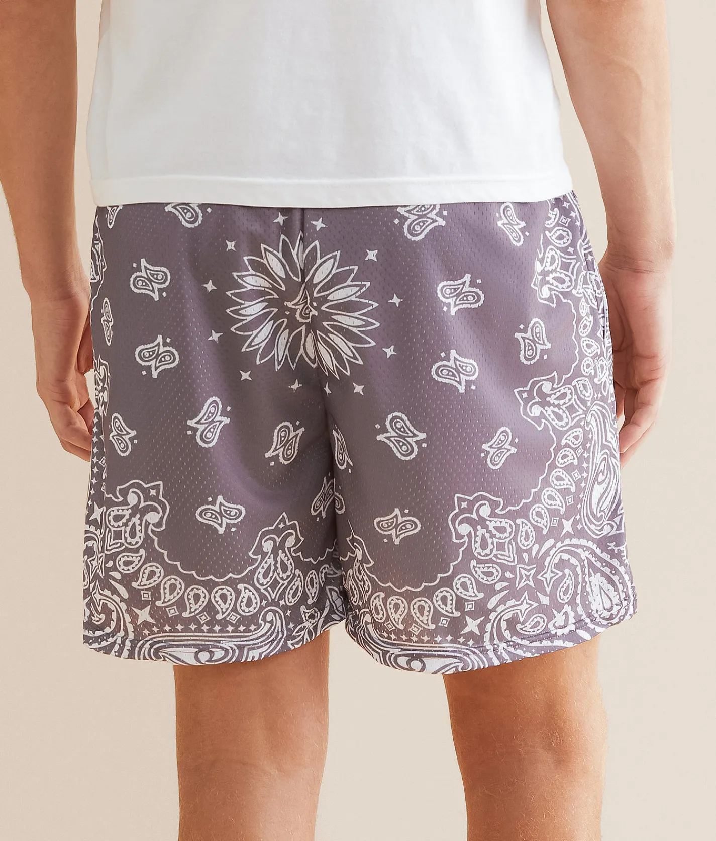PSD Mauve Bandana Short Multi Outlet