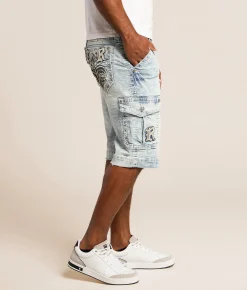 Bottoms | Rock Revival Maven Cargo Stretch Short Maven H201