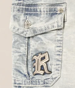 Bottoms | Rock Revival Maven Cargo Stretch Short Maven H201