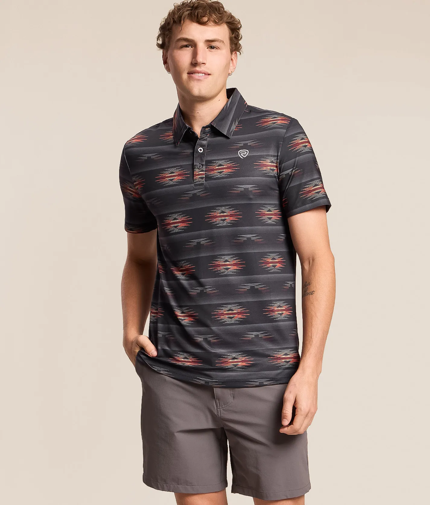 Hooey Maverick Performance Polo Charcoal New